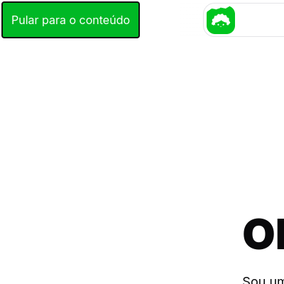 Exemplo de um link 'Skip to content' em um site